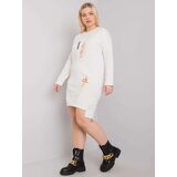 RELEVANCE Dress-RV-SK-7178.44-ecru | Shoptok.si