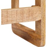 vidaXL Konec mize Rjava trden mangov les | Shoptok.si