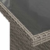  6-dijelni set vrtnih sofa poliratan i bagrem s jastucima sivi | shoptok.hr