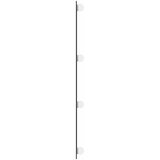  Zidno ogledalo s LED svjetlima 40 x 80 cm stakleno pravokutno | Shoptok.si