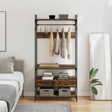 vidaXL Garderobna omara Star les 89 x 39 x 184,5 cm Konstruiran les Cene