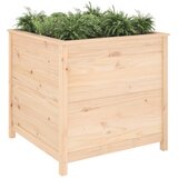  Vrtna sadilica 82,5 x 82,5 x 78 cm od masivne borovine | shoptok.hr