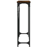  Konzolni stol boja hrasta 102 x 22 5 x 75 cm konstruirano drvo | shoptok.hr