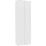  Pisarniška omara bela 60x32x190 cm iverna plošča, (20705945) | Shoptok.si