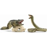 Schleich Playset Schleich Alligator/Anaconda Duel Set | shoptok.hr