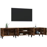 TV ormarić boja dimljenog hrasta 180x31,5x40 konstruirano drvo | shoptok.hr