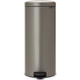 Brabantia kanta za smeće s pedalom newicon 30 l s plastičnim unutarnjim dijelom - platinum Cijene