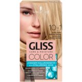 Schwarzkopf Gliss Color permanentna barva za lase odtenek 10-1 Ultra Light Pearly Blonde | Shoptok.si