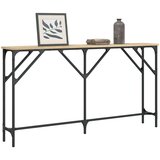  Konzolni stol boja hrasta sonome 140x23x75 cm konstruirano drvo | shoptok.hr