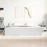  Okvir kreveta uzglavlje i podnožje bijeli 160x200 cm | Eponuda.com