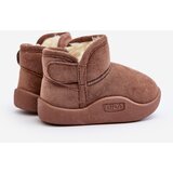 Boto Children's insulated snow boots with fur lining in brown Benigna | ePonuda.com