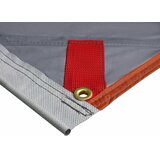 Platno otporno na vodu s krovom Siva i narančasta 240 x 300 cm | shoptok.hr