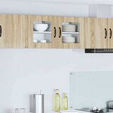 vidaXL Stenska kuhinjska omarica 2 pcs Sonoma hrast 40 x 31 x 40 cm | Shoptok.si