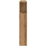 vidaXL Uzglavlje s ormarićem boja hrasta 180x18,5x102,5 cm drveni | shoptok.hr