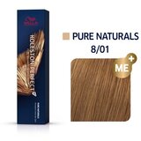 Wella Professionals Koleston Perfect Me+ Pure Naturals profesionalna trajna boja za kosu 8/01 60 ml | shoptok.hr