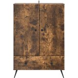  Kreveta Dimljeni hrast 66 x 34 5 x 95 cm Konstruirano drvo | shoptok.hr