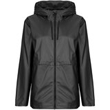 Only Parke ONLEBEN SHINE STRING RAINCOAT Črna Cene