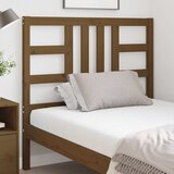  Uzglavlje za krevet boja meda 106 x 4 x 100 cm masivna borovina | shoptok.hr