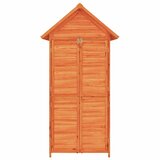  Vrtno spremište za alat smeđe 89x52,5x175 cm masivna borovina | shoptok.hr