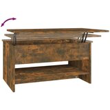  Stolić za kavu boja hrasta 80x50x40 cm konstruirano drvo | shoptok.hr