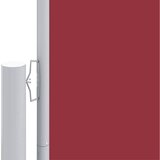  Uvlačiva bočna tenda crvena 180 x 1200 cm | shoptok.hr