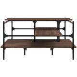 vidaXL Stolić za kavu boja hrasta 100x100x48 5 cm konstruirano drvo | shoptok.hr