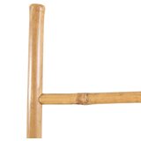  Držač za Ručnike s 5 Prečki od Bambusa 150 cm Slike