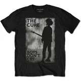 The Cure majica Boys Don't Cry 2XL Črna-Bela