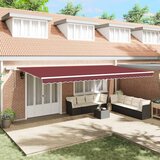 Tenda na ručno uvlačenje s LED bordo 600 x 300 cm | shoptok.hr