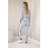 Kesi Set with a panther motif in gray color | shoptok.hr