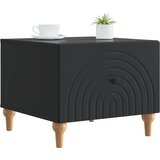  Kava Stol s ladicama Crna 49 x 50 x 40 cm Konstruirano drvo | shoptok.hr