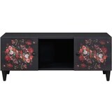 vidaXL Klubska miza večbarvno 100 x 54 x 40 cm Masiven les manga | Shoptok.si