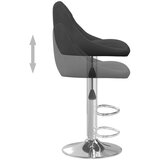  Barski stolčki 2 kosa črn žamet, (20700081) | Shoptok.si