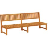  Ležaljka Prirodna nafta 200 x 57 x 75cm Čvrsto drvo akacije | shoptok.hr