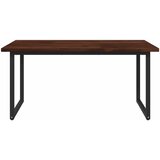  Kvadratni blagovaonski stol 160 x 70 x 75 cm Tamno smeđa | shoptok.hr