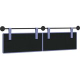  Držeće uzglavlje Zidne tkanina - Trapere plave boje 160 cm bez LED | shoptok.hr