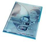 Esselte Leitz L mapa PVC sijaj, 100/1, modra | Shoptok.si