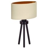  Duolla - Stona lampa OVAL VEGAN 1xE27/15W/230V prečnik 30 cm krem boja | Eponuda.com
