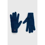 Tommy Hilfiger Otroške rokavice mornarsko modra barva