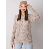 RUE PARIS Cap-JK-CZ-27.84P-dark beige | Shoptok.si