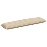 vidaXL Poglavni vzglavnik krema 200 x 50 cm Mikrofiber tkanina, (5000278261) | Shoptok.si