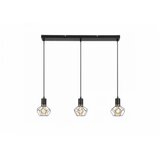 Rabalux Visilica Fran E27 3x MAX 40W mat crno (72242) Cene