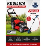 Scheppach Motorna kosačica MS173-51E 4.1 KS + POKLON Aku trimer za travu C-LT300-X IXES | Eponuda.com