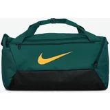 Nike Sportska torba 'Brasilia 9.5' siva / antracit siva / bijela