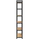  Polica Umjetnički hrast 80 x 30 x 189,5 cm Konstruirano drvo | Eponuda.com