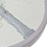 vidaXL Zunanja jedilna garnitura 8-delna jeklo in tekstil siva | Shoptok.si