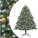 vidaXL Umestno božično drevo med 300 LED Zelena 126 x 126 x 180 cm | Shoptok.si