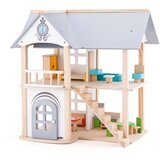  Drvena kućica (vila) za lutke Isabelle s namještajem | shoptok.hr