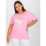 RELEVANCE T-shirt-RV-TS-7660.88P-pink | Shoptok.si