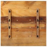  Četvrtasta stolna ploča 60x60 cm 15 - 16 mm od obnovljenog drva | shoptok.hr